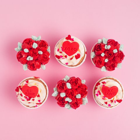 [Valentine's Special] XOXO Roses Cupcakes